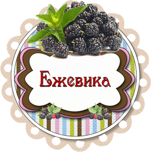 Этикетки на банки с вареньем смородины