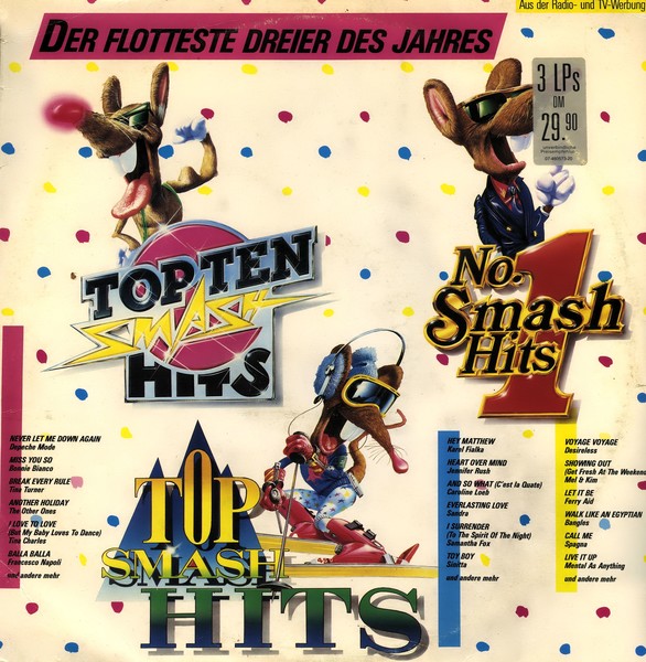 Various Artists – Smash Hits '87 Der Flotteste Dreier Des Jahres (3LP)