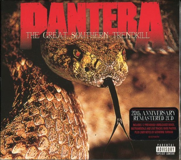 PANTERA  © 2016 - THE GREAT SOUTHERN TRENDKILL (20TH ANNIVERSARY EDITION)